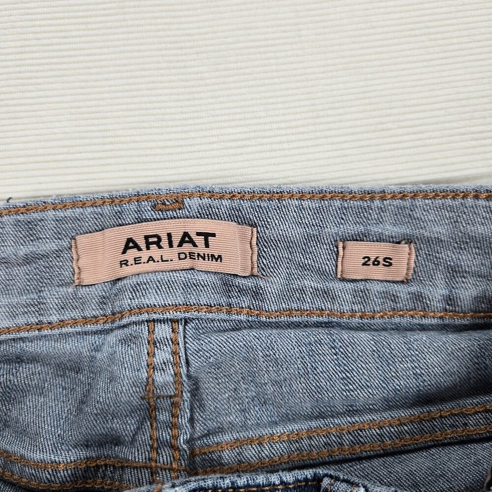 Ariat Perfect Rise Trouser Denim Western Jeans Women's Size 26S - Picture 2 of 9